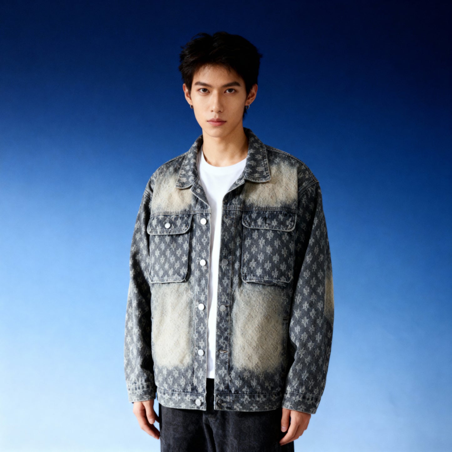 Retro Design Denim Jacket