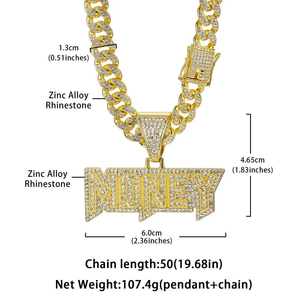 $ Money Letter Pendant