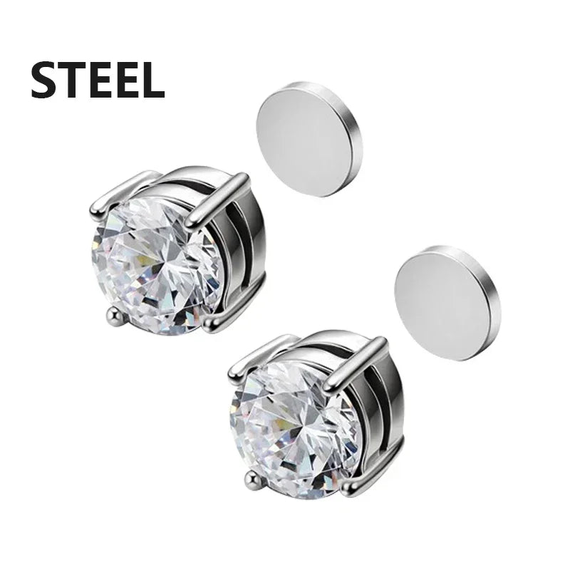 6mm Magnetic Zircon Studs Magnetic