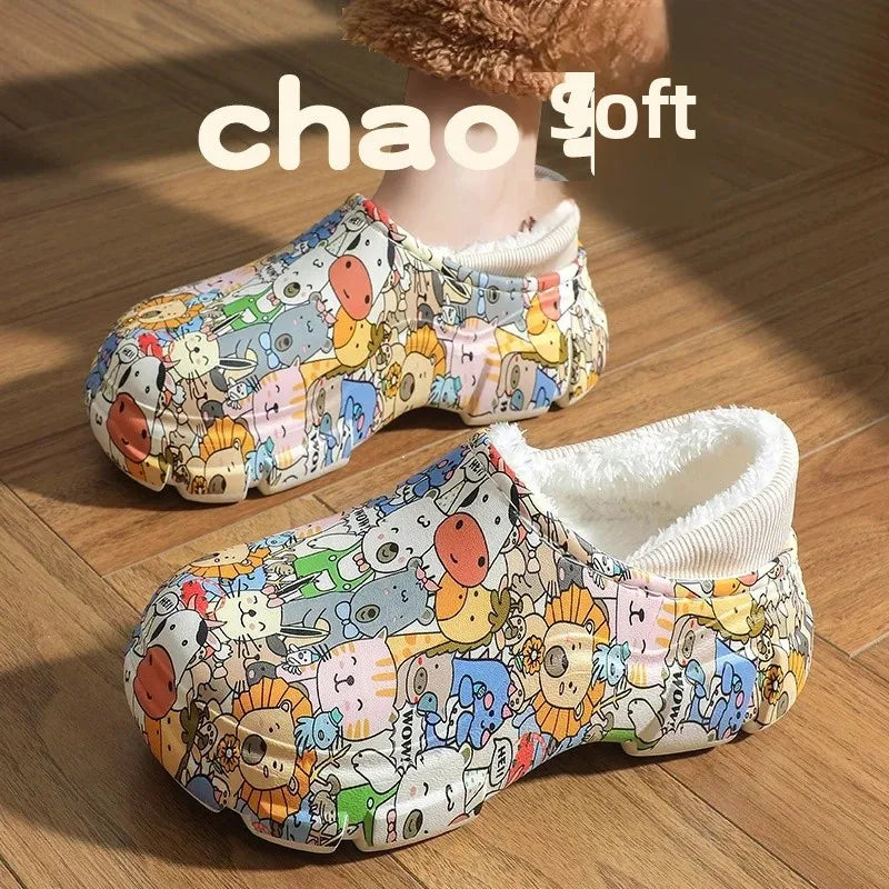 Soft Cotton Winter Slippers