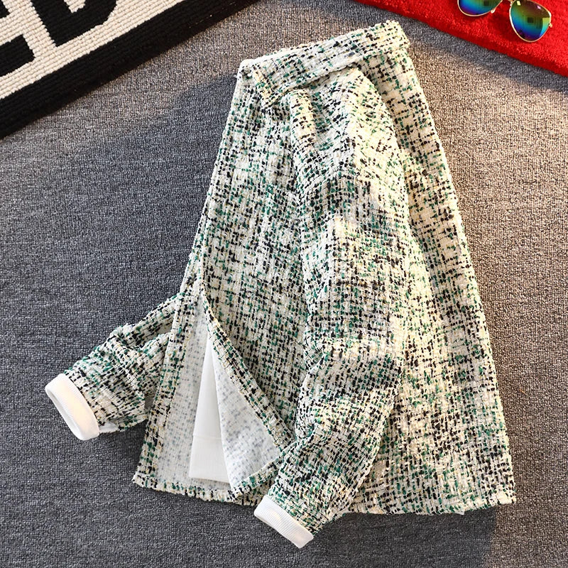 Plaid Casual Jacket – High-End American Style