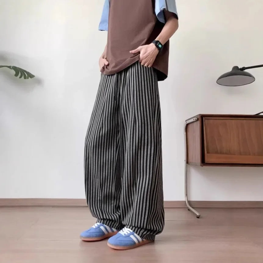 Retro Flow Stripe Pants