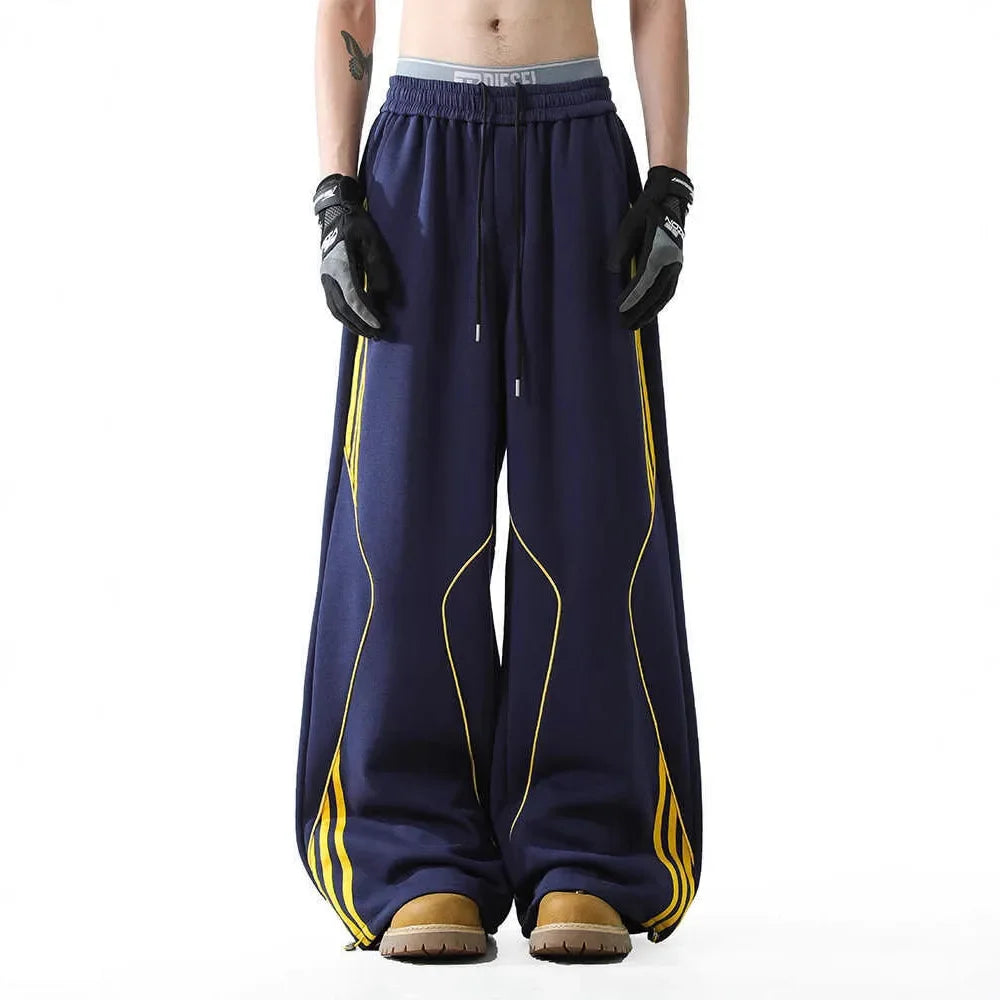 Vintage Split Track Pants – American Street Style