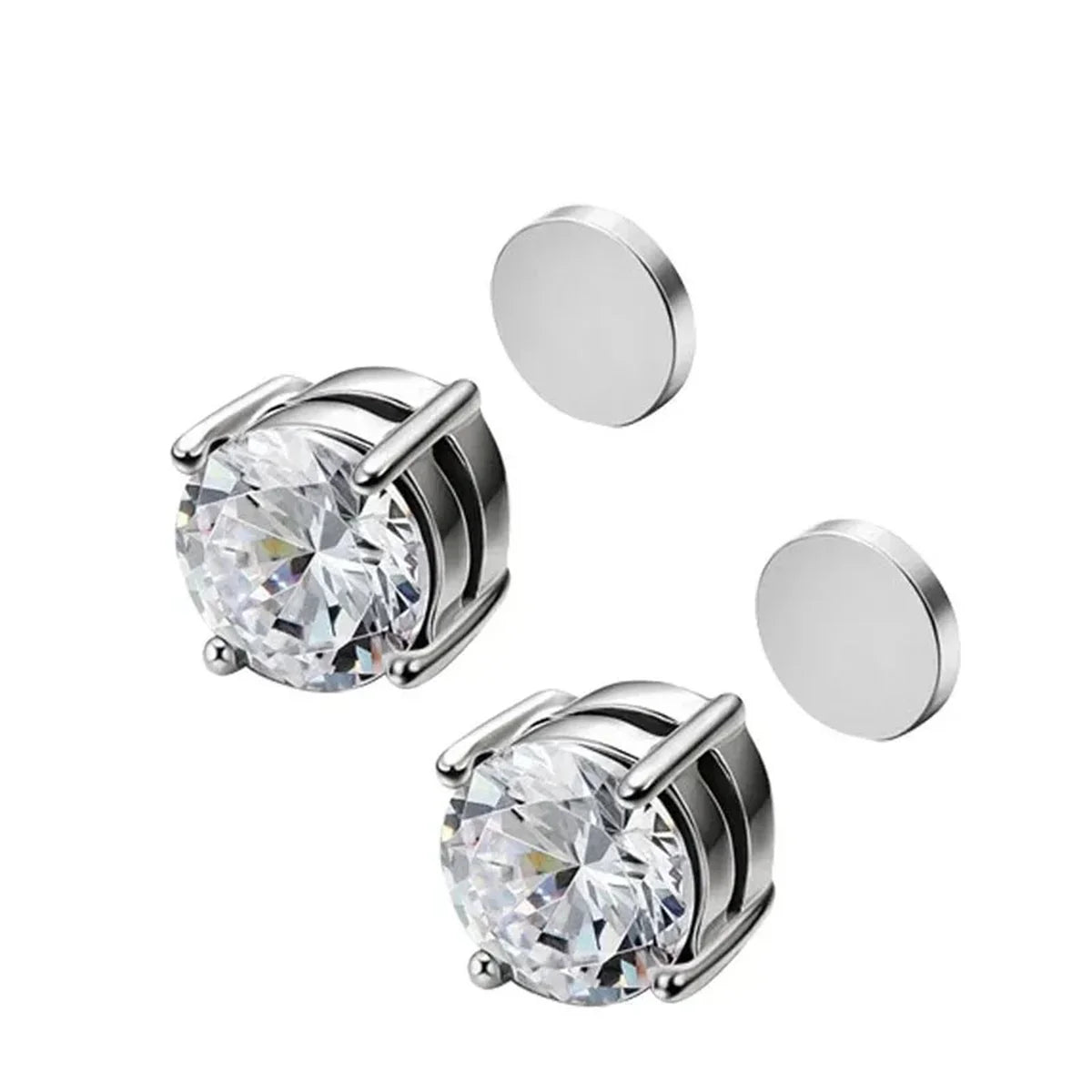 Magnetic Cross Clip-On Earrings – No Piercing