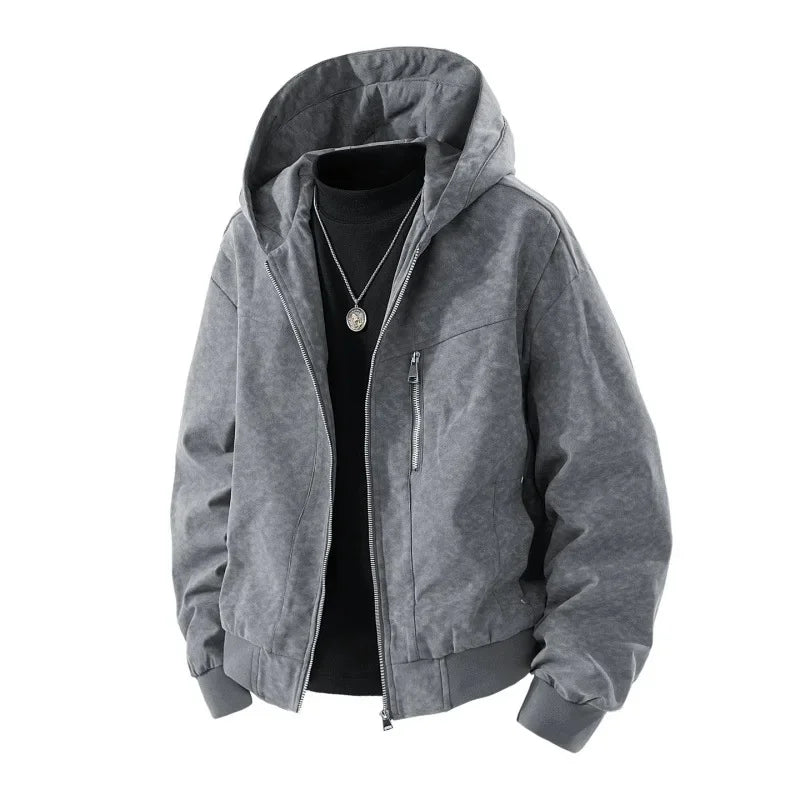 Hooded Jacket – High Street Casual Style