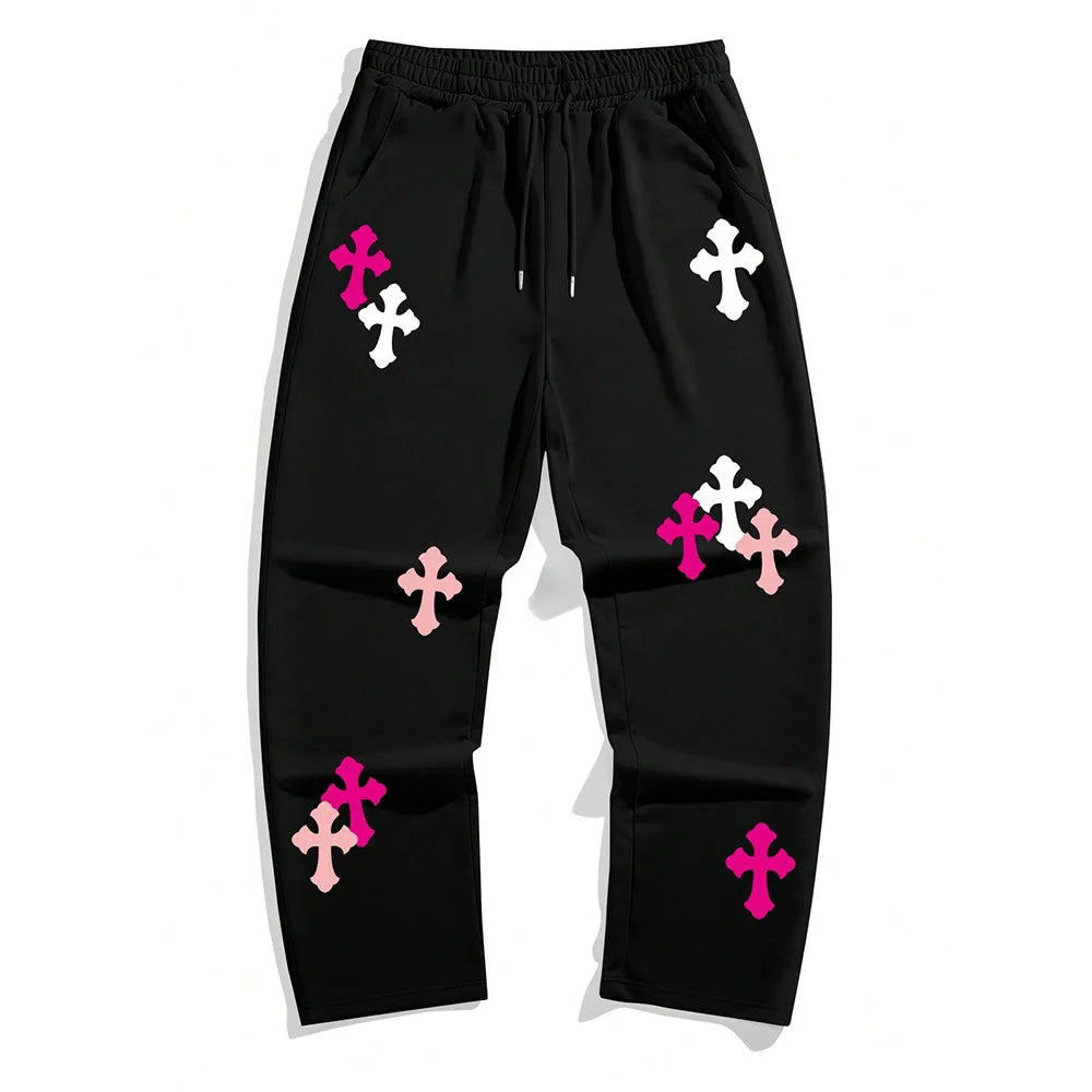 Cross Print Pants – Vintage American Streetwear