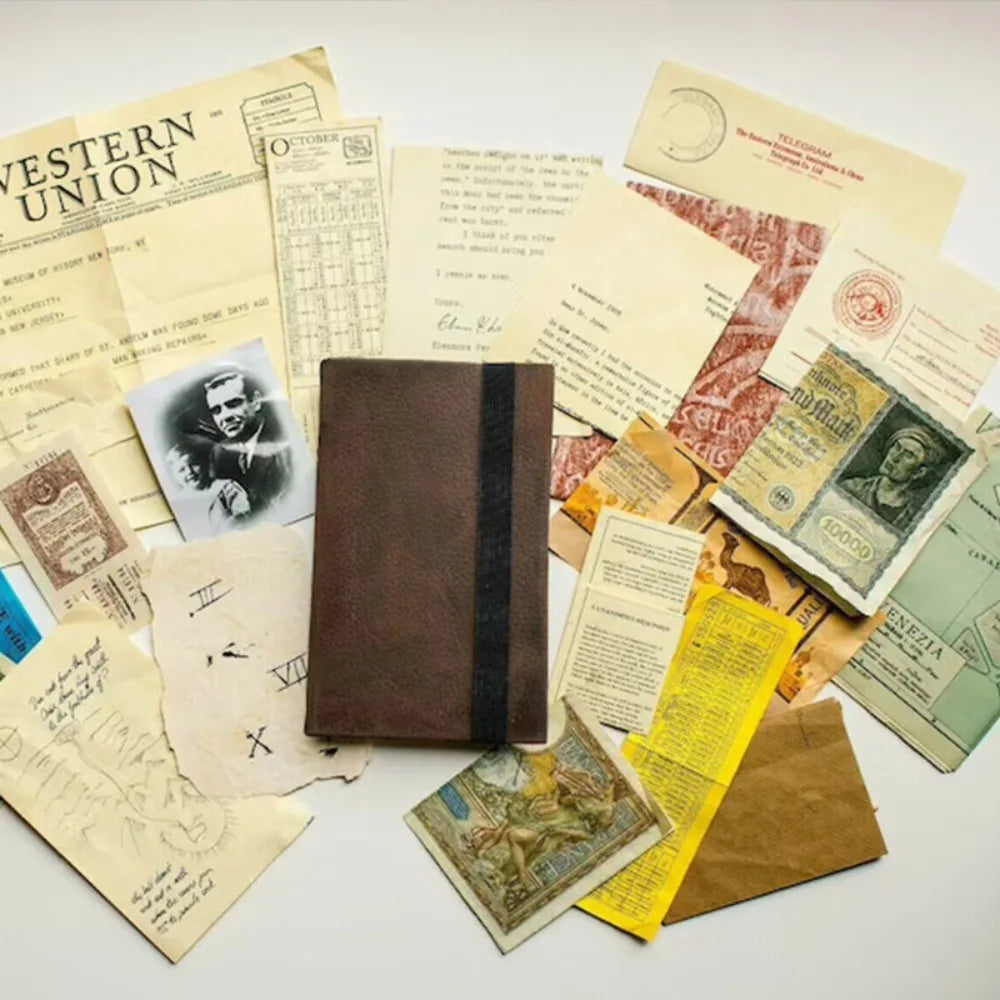 Indiana Jones Grail Diary – Retro Movie Prop Notebook