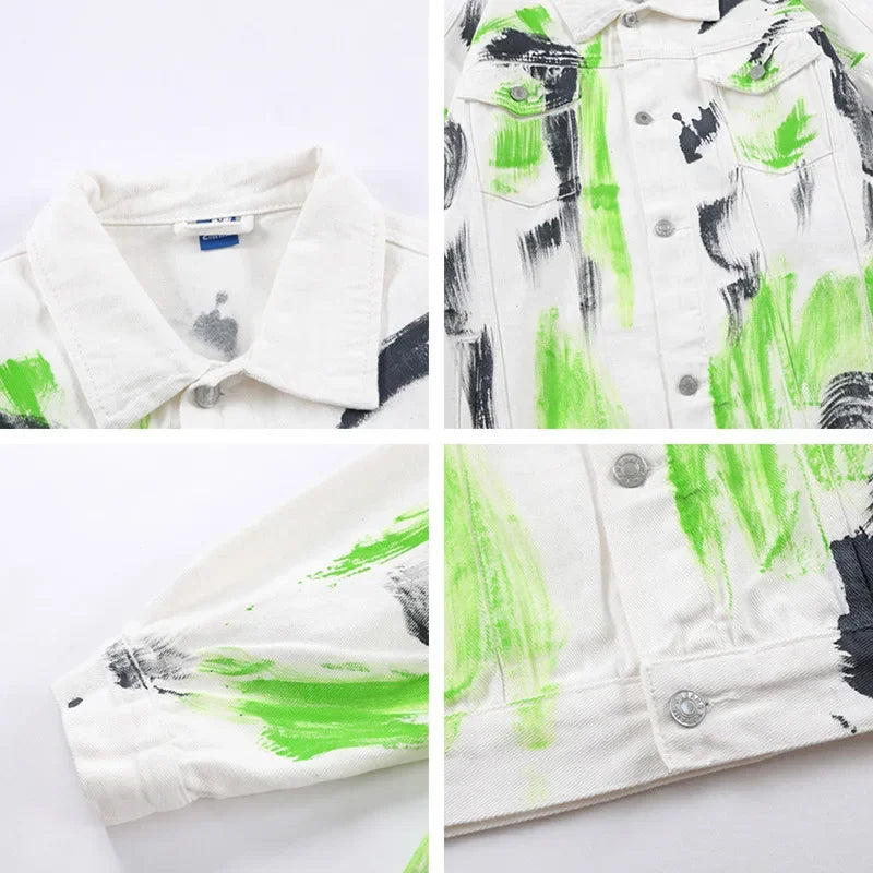 Street Art Graffiti Oil Painting Jacket