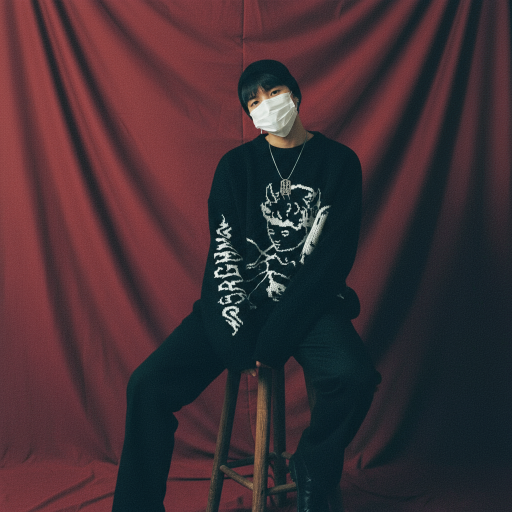 Loose Knitwear Long Sleeve Overhead round Neck Sweater