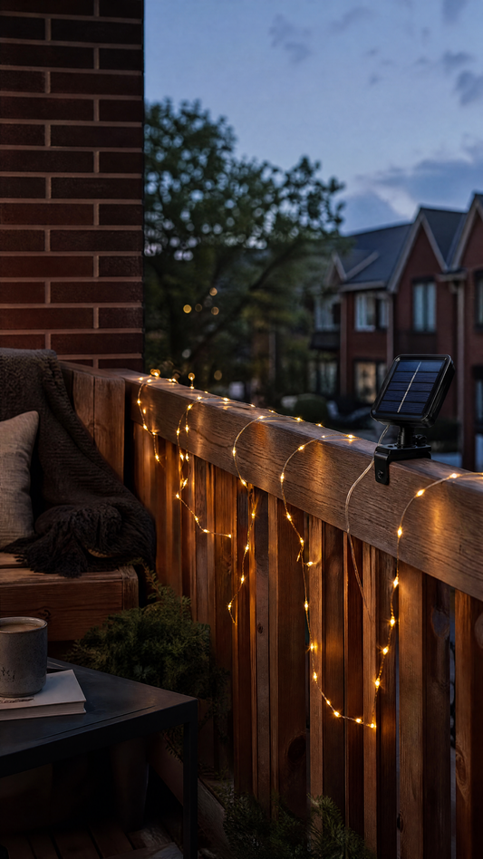 Guirlande lumineuse fée Aura Solar — Extérieur