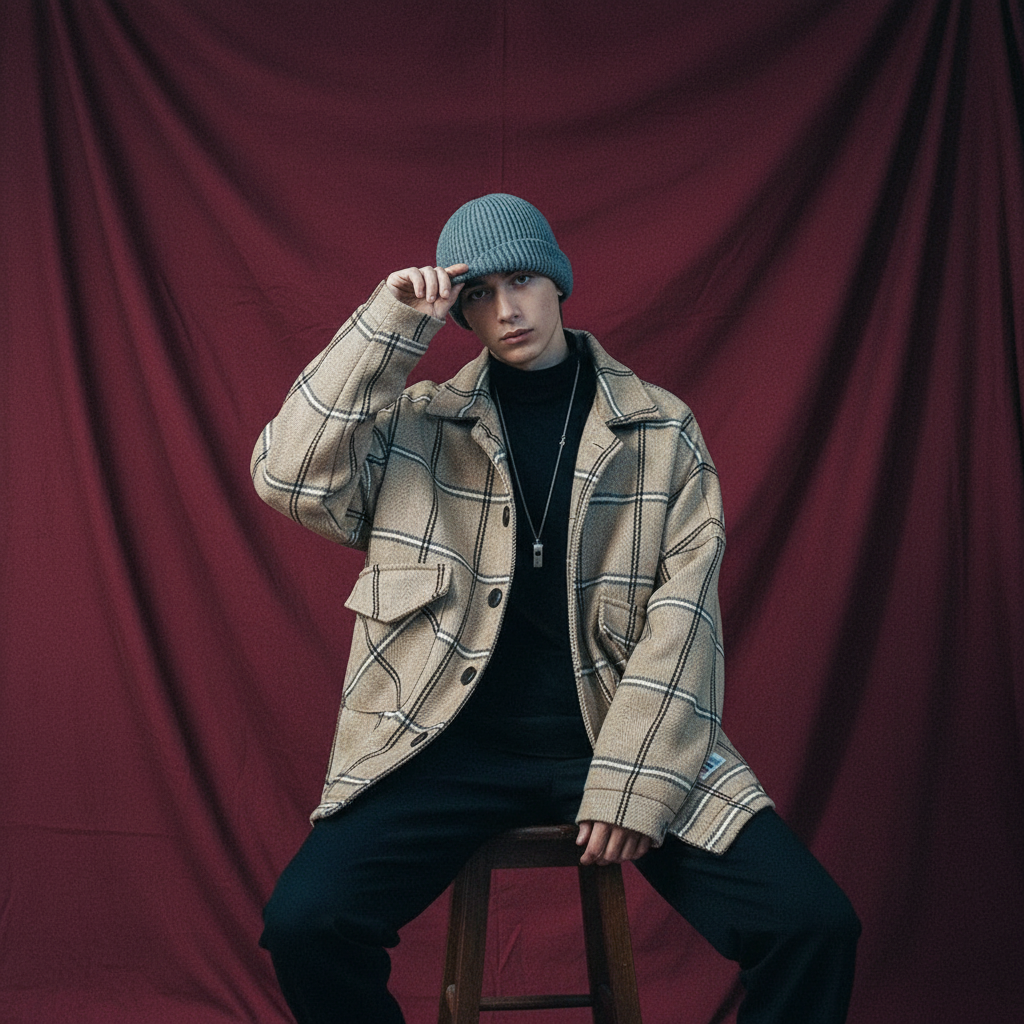 Fit Retro Wool Jacket