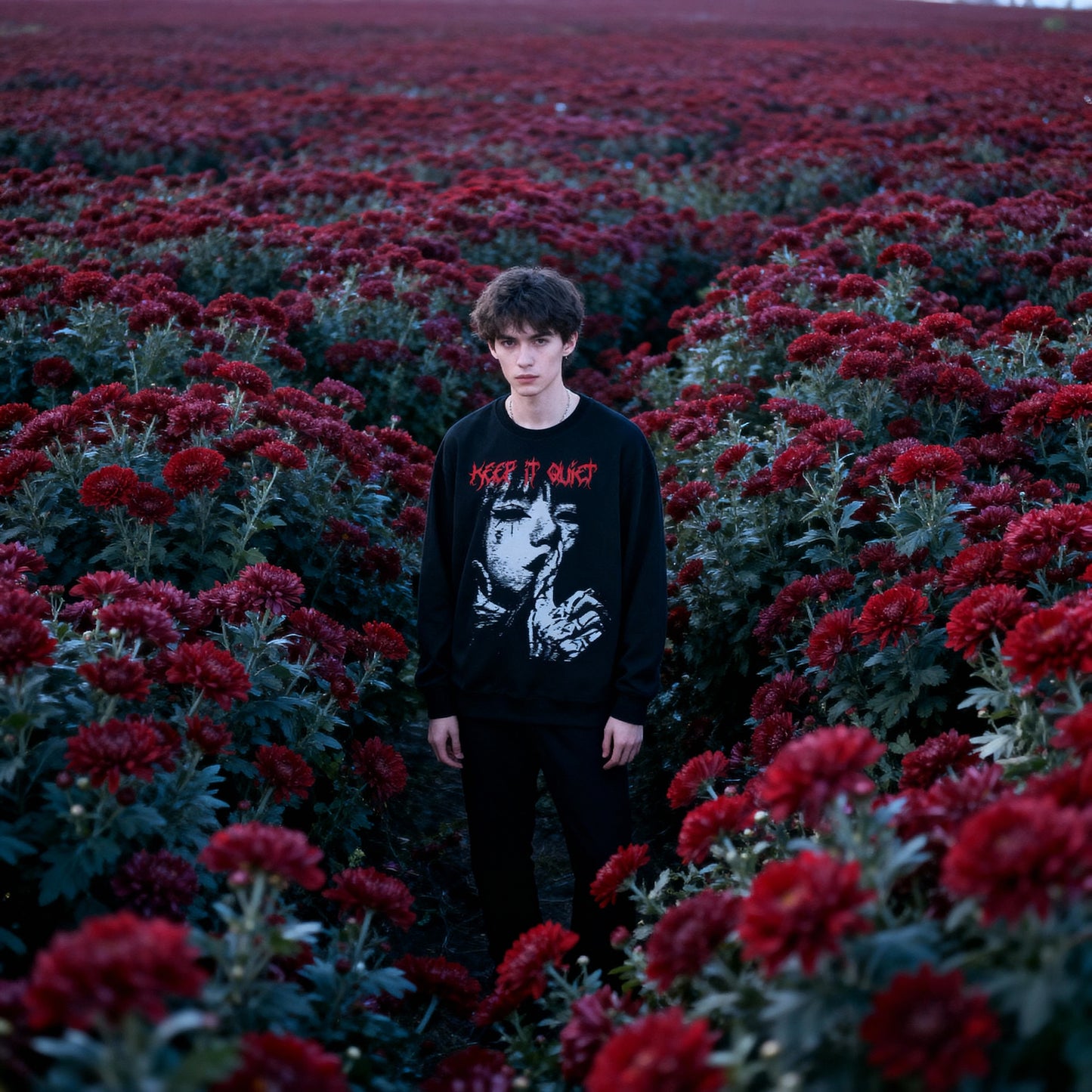 Letter Face Sweatshirt – Casual Autumn Streetwear