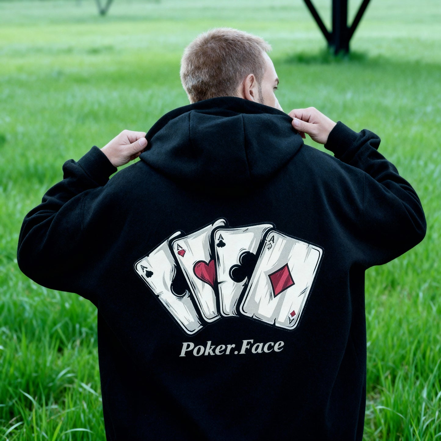 Print Hoodie – Fleece-Lined Winter Streetwear