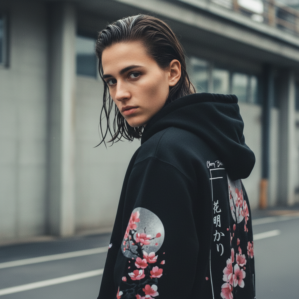 Fleece-Lined Hoodie – Casual Sporty Style