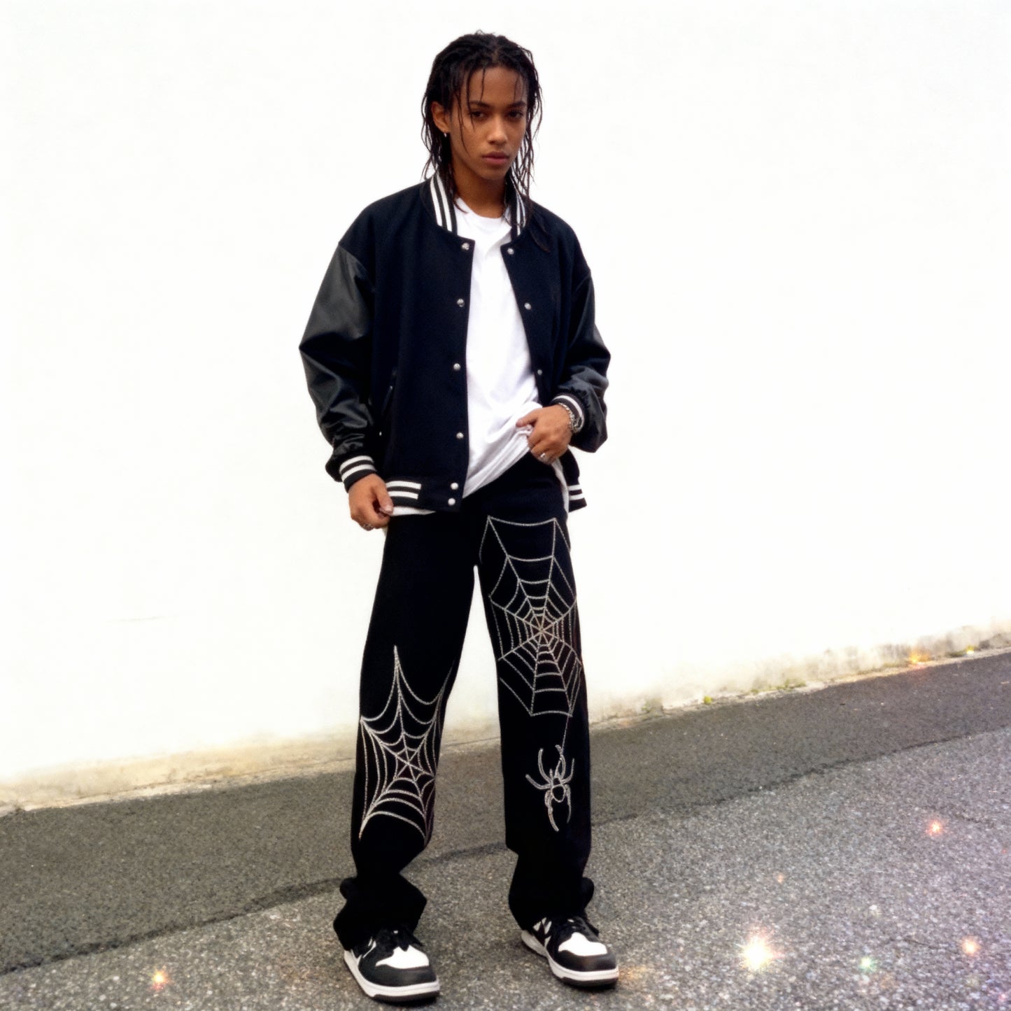 Wide-Leg Sports Pants – High Street Summer Style