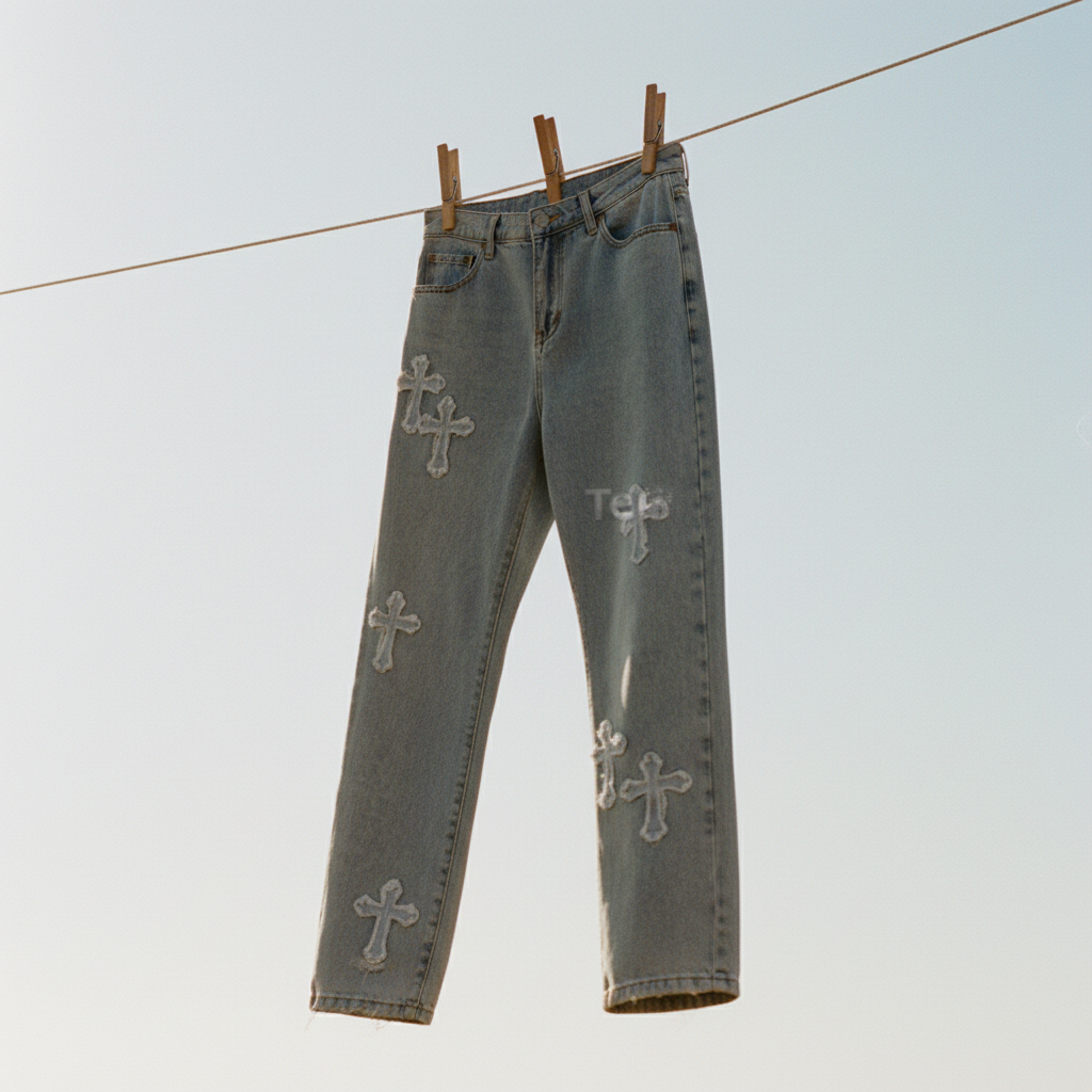 Straight-Leg Jeans – Trendy Loose Fit Style