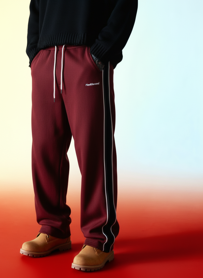 Side-Zip Sweatpants – Baggy Cargo Sport Style