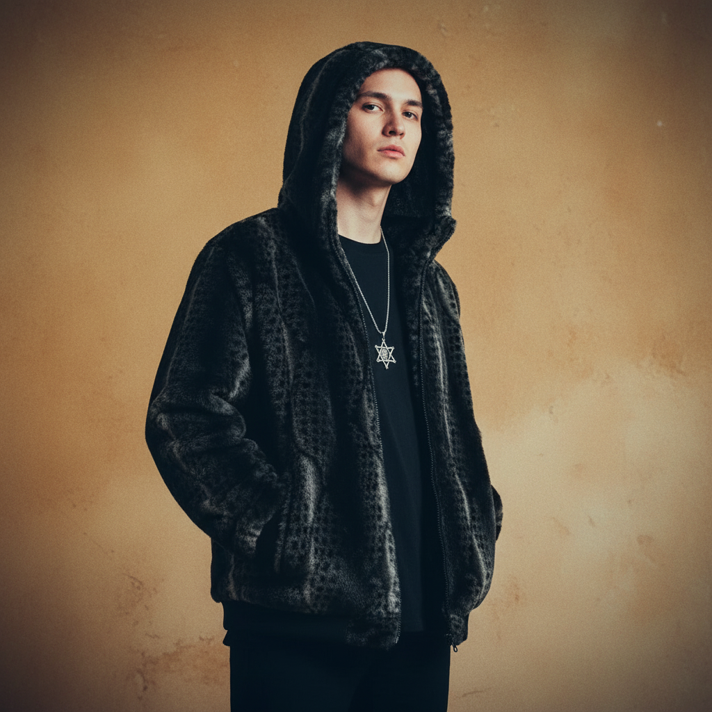 Fleece Hooded Jacket – Warm