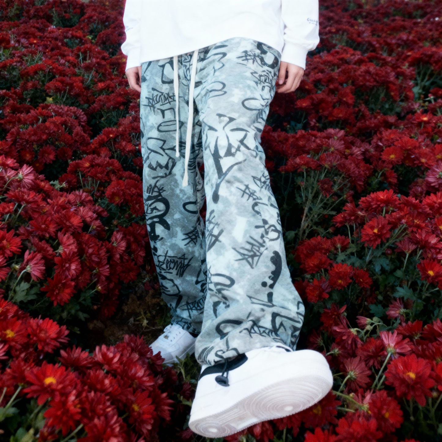 Korean Straight-Leg Pants – Trendy High Street Style