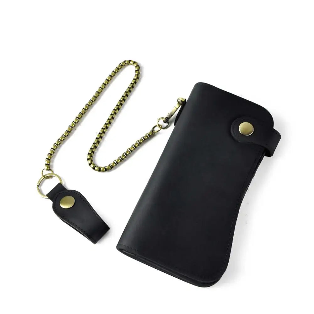 Luxury Dragon Embossed Leather Walle