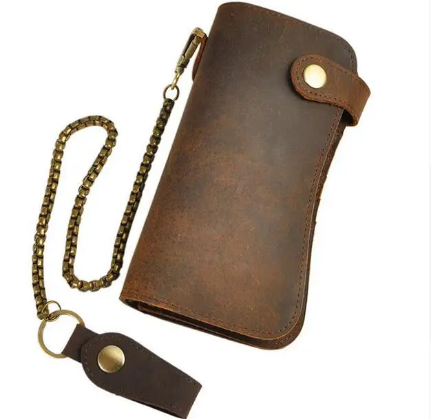 Luxury Dragon Embossed Leather Walle