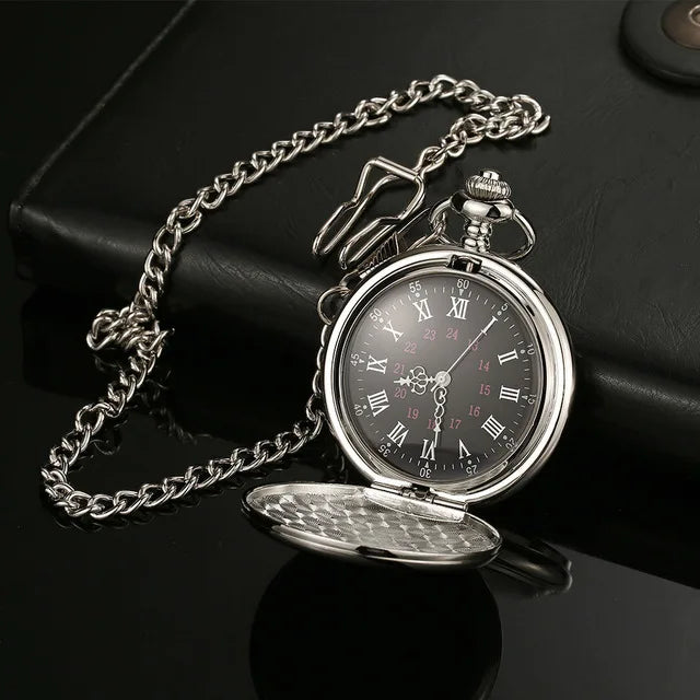 Vintage Roman Dial Pendant Fob Watch