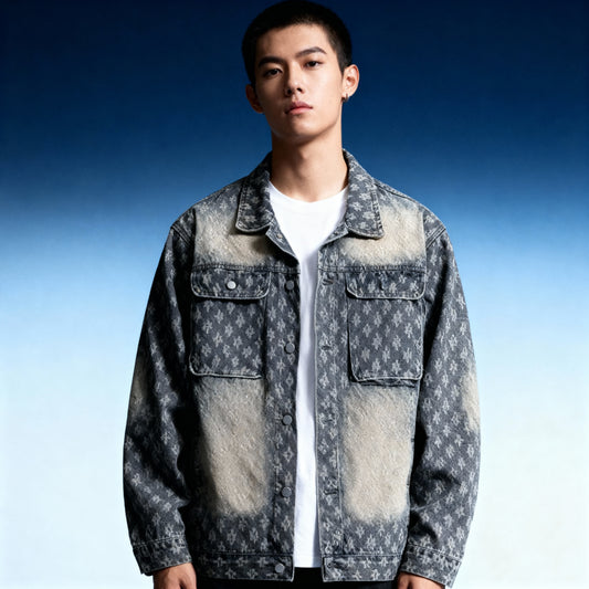 Retro Design Denim Jacket