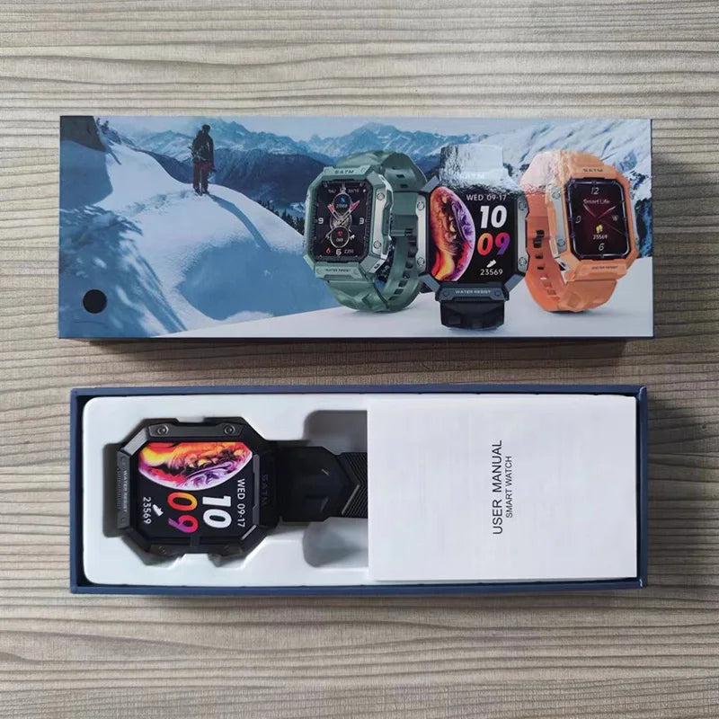 Smartwatch • Waterproof • Health Tracking • Fitness Monitor