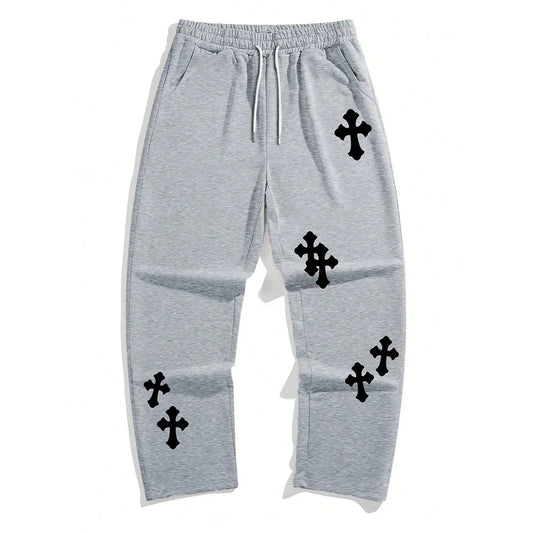 Cross Print Pants – Vintage American Streetwear