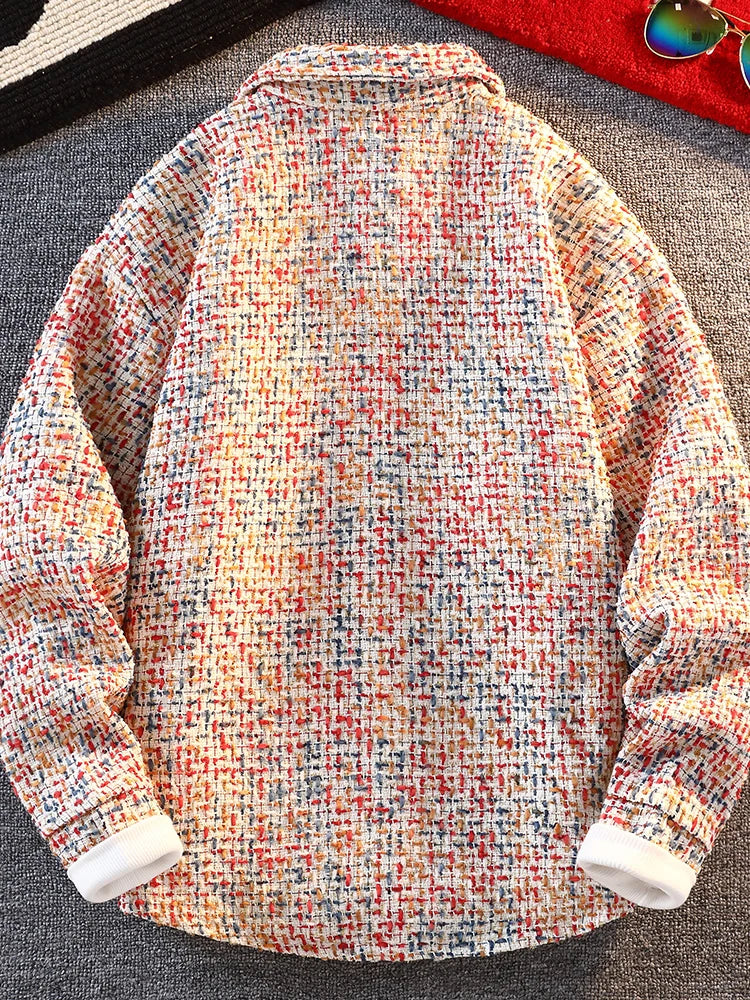 Plaid Casual Jacket – High-End American Style