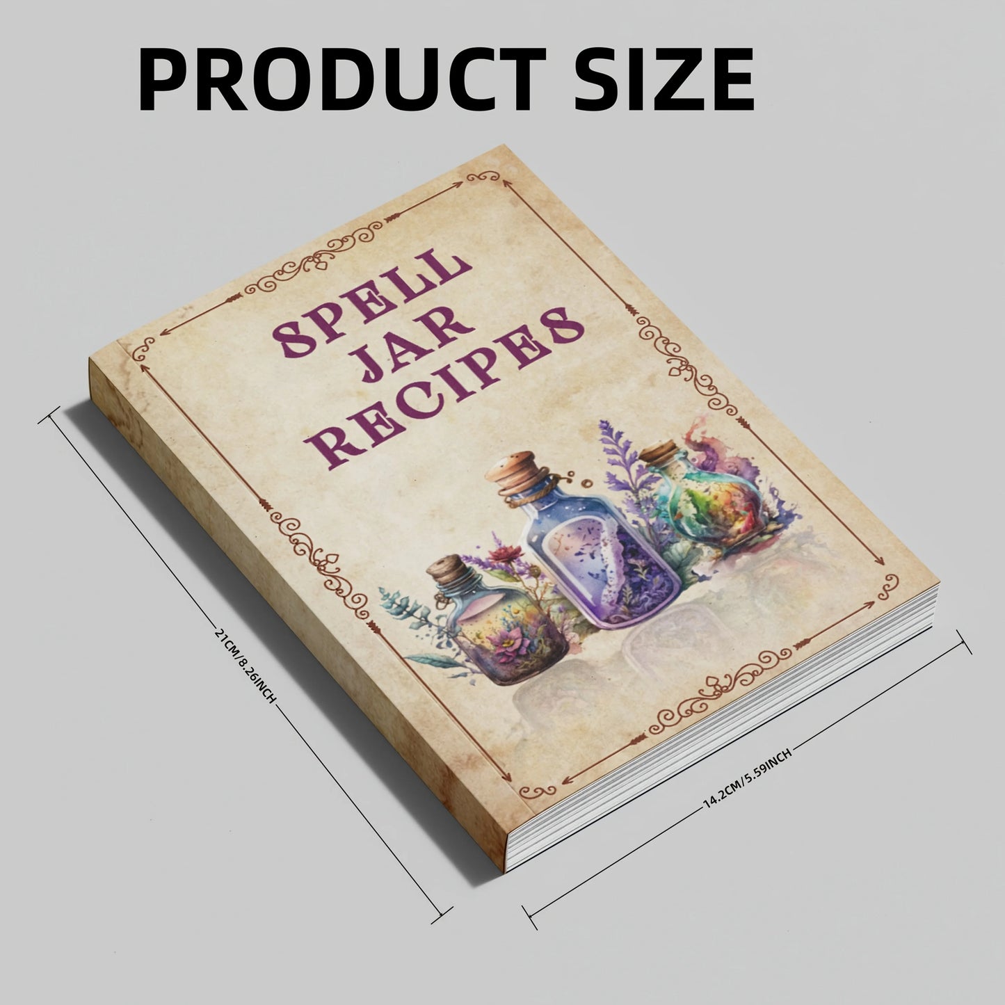 Magic Spell Book – Halloween & RPG Gift for Teens & Adults