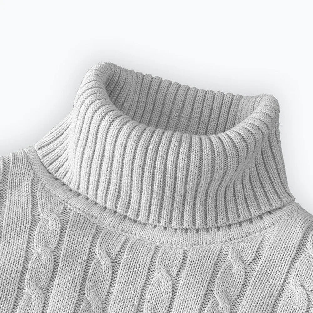 Classic High Neck Knit