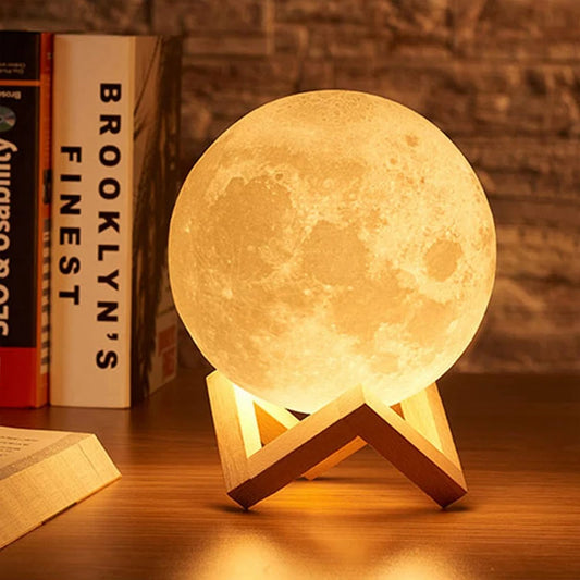 Aura Moon Book Light — Pop-Up Night Light
