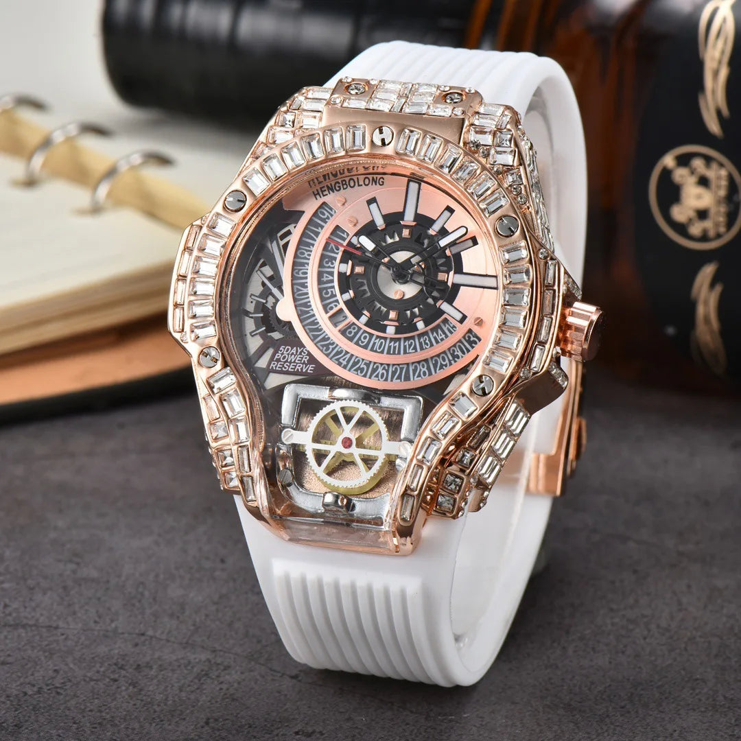 Full diamond Case Business Luxury Creative Watch