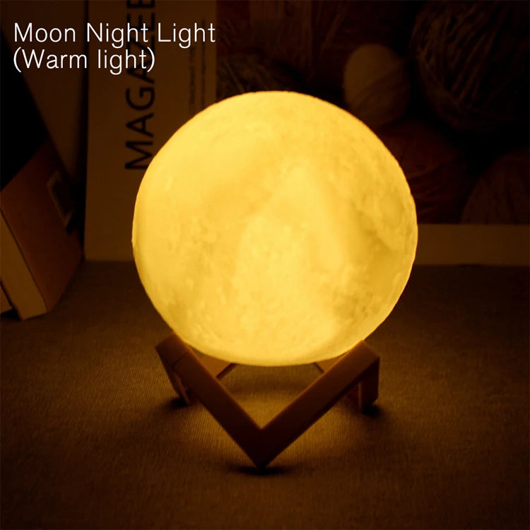 Aura Moon Book Light — Pop-Up Night Light