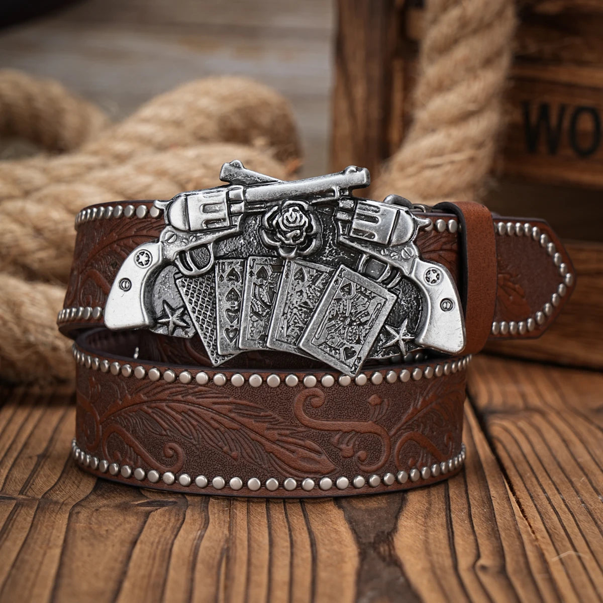 Western Metal Buckle
