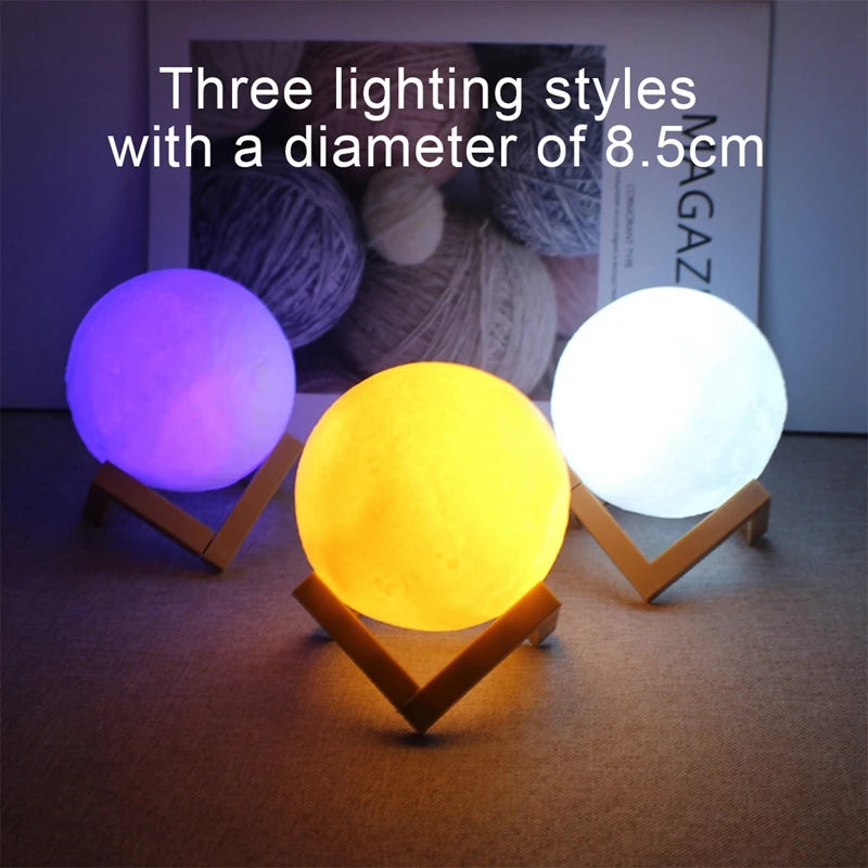 Aura Moon Book Light — Pop-Up Night Light