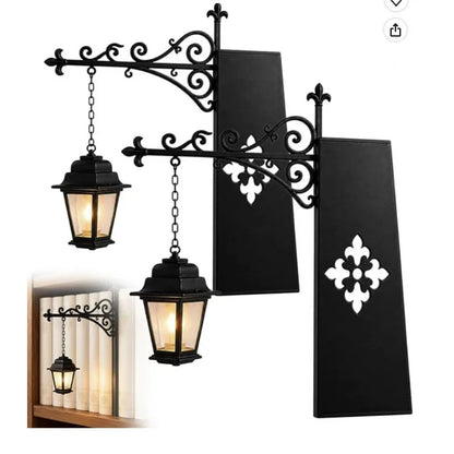 Library Lantern — Mini Bookshelf Lamp
