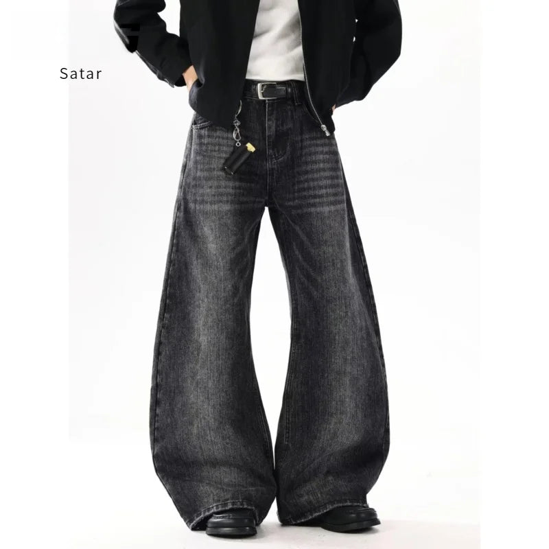 Letter Print Jeans – Hong Kong High Street Style