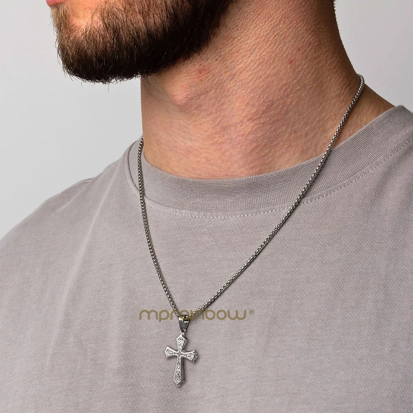 Hip Hop Cross Necklace