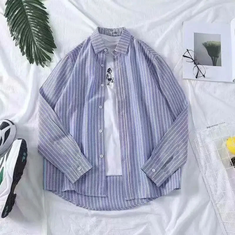 Hong Kong Style Striped Shirt