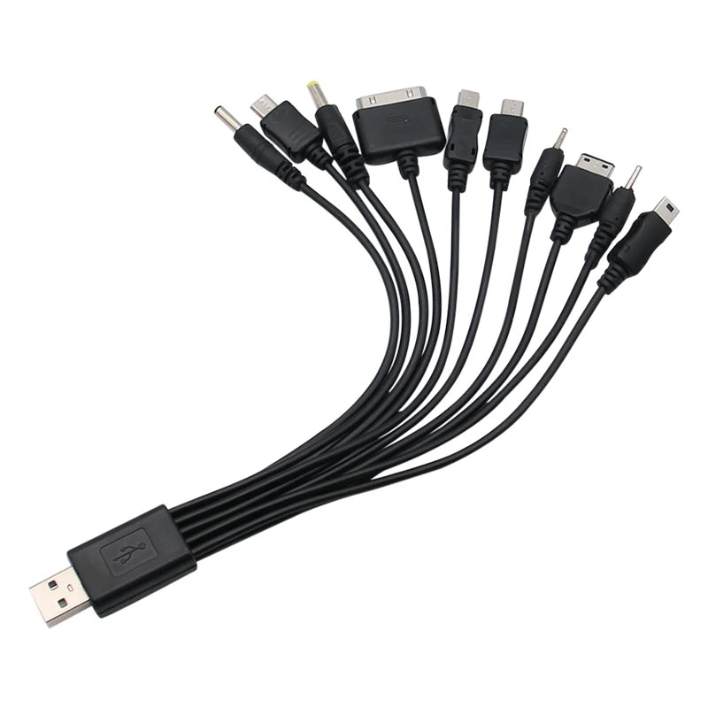10-in-1 Universal USB Multi-Charger Cable