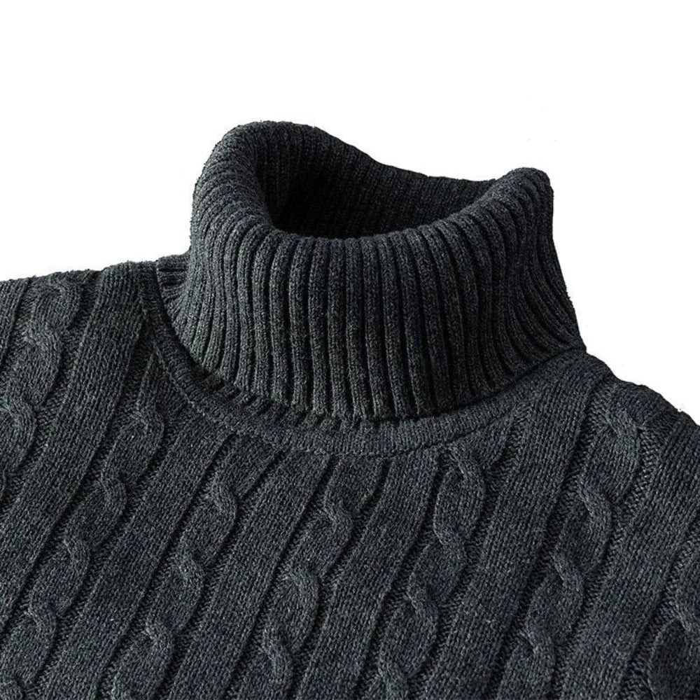 Classic High Neck Knit