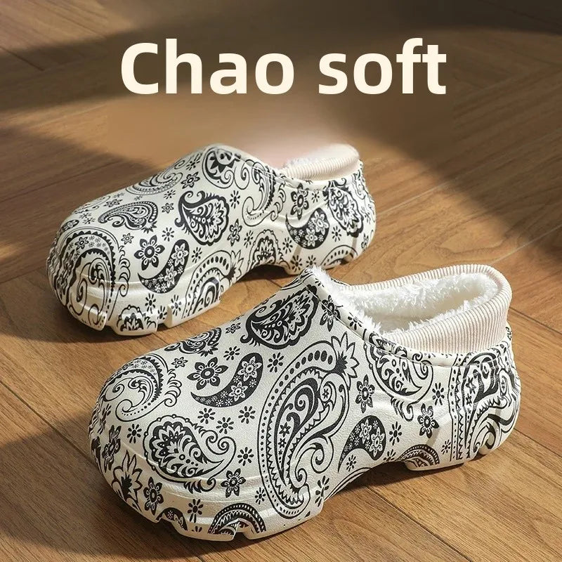 Soft Cotton Winter Slippers