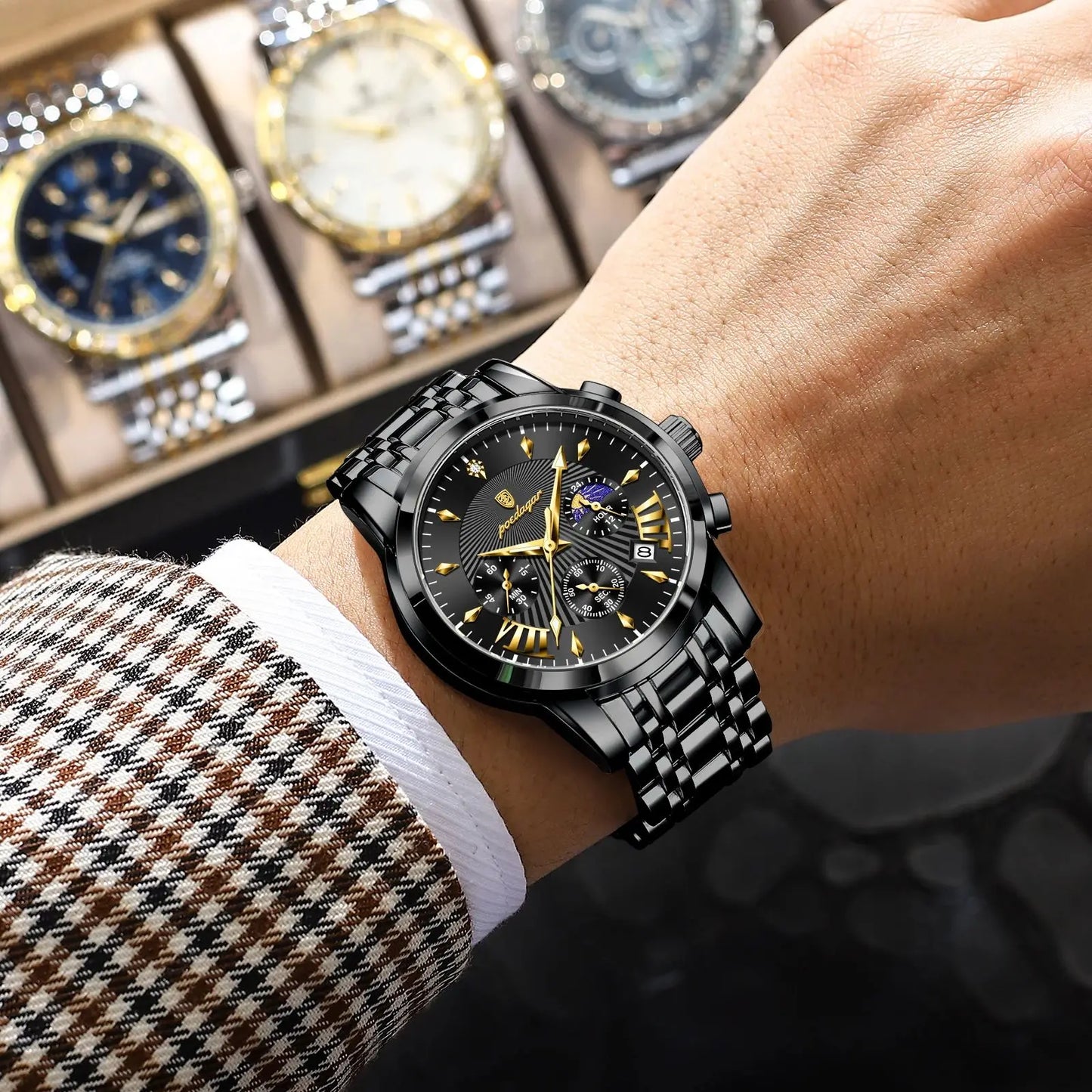 Luxury Chronograph Wristwatch