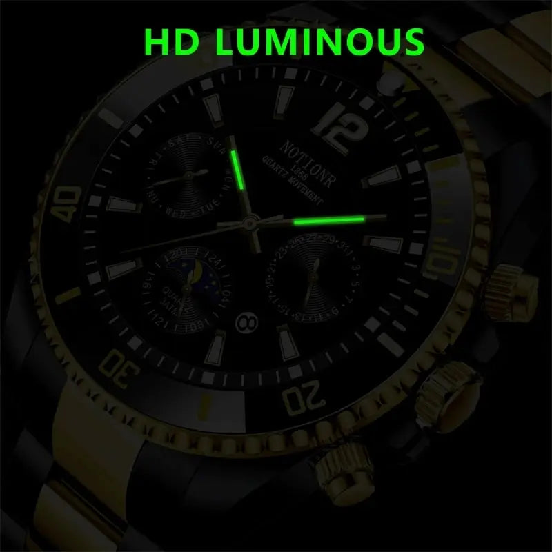 Luxury Business Luminous Masculine watch