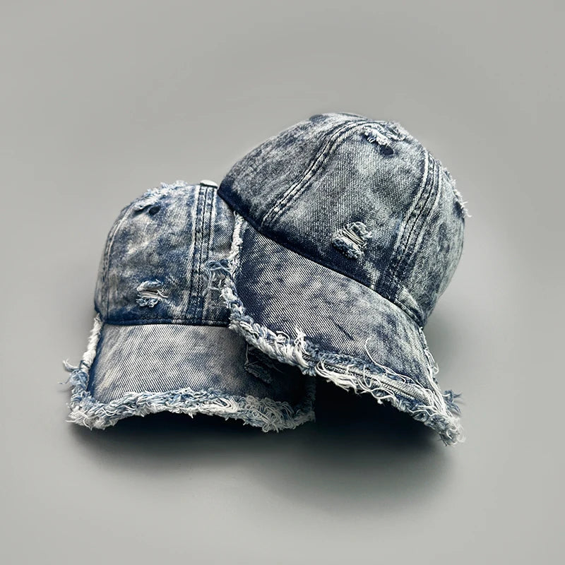 Gradient Denim Cap