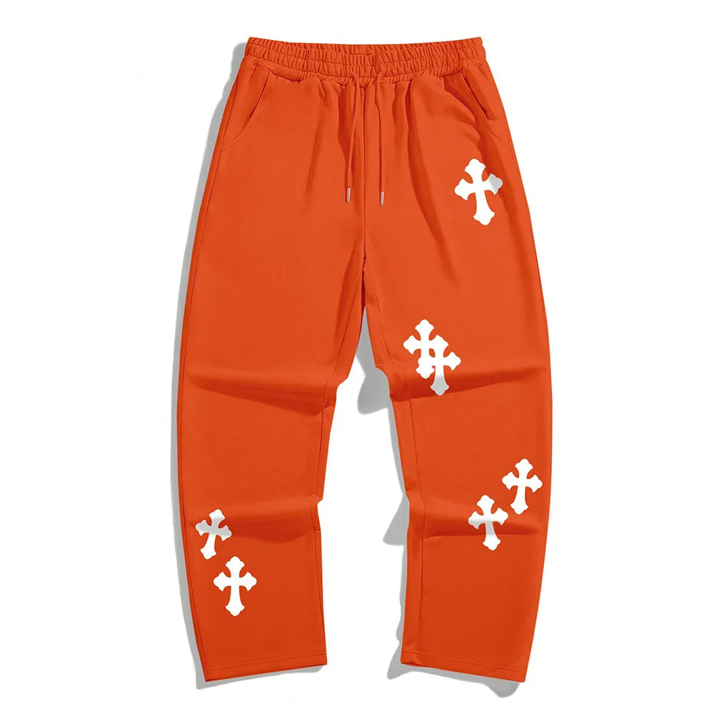 Cross Print Pants – Vintage American Streetwear