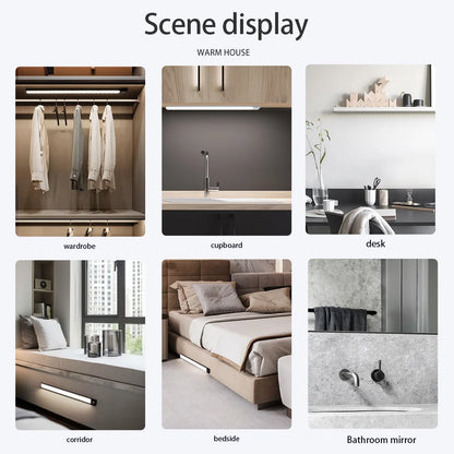 Aura Glow Bar — Motion-Sensor Cabinet Light