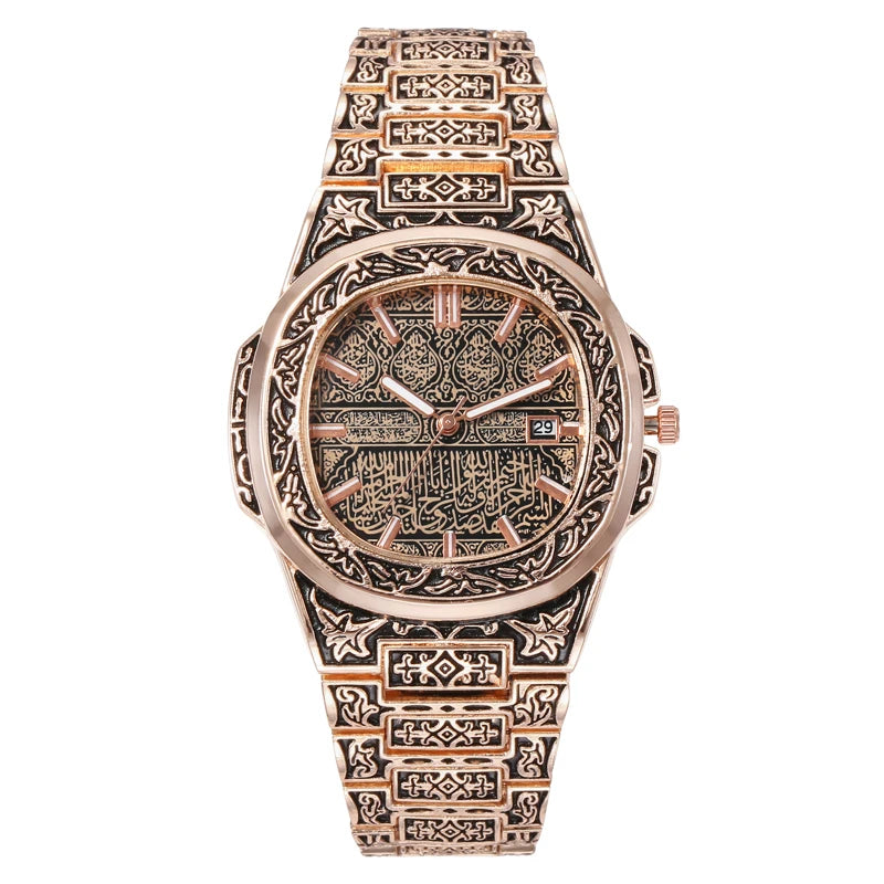 Vintage Carved Quartz Watch